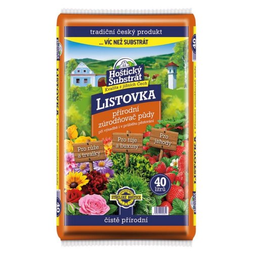 Hoštický substrát - listovka 40l / 51