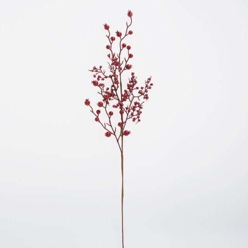 Konár bordové šípky 66cm