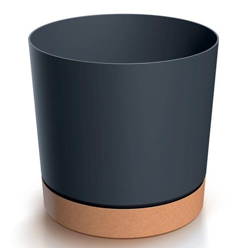Dpod200 kvetináč tubo pm antracit 19,9xv19,6cm
