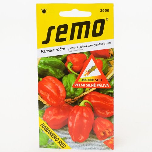 Paprika ročná habanero red 15s.