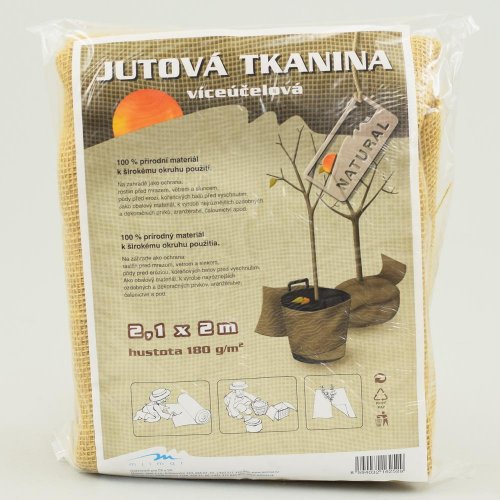 Jutová tkanina 180g 2,1x2m prírodná