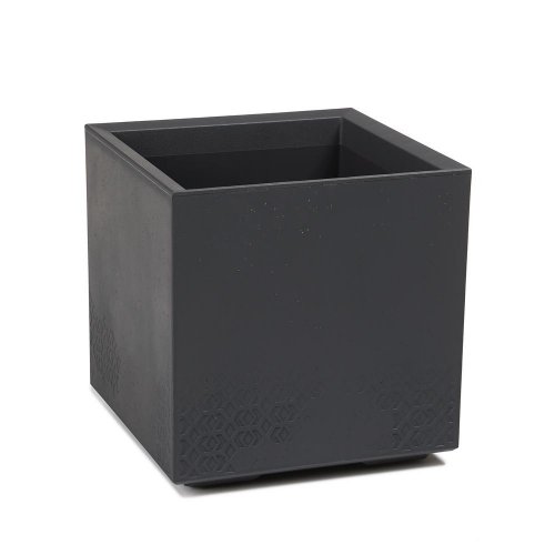935 obal karo eco rec beton antracit 40x40xv40cm/36l - Vianočné dekorácie a ozdoby