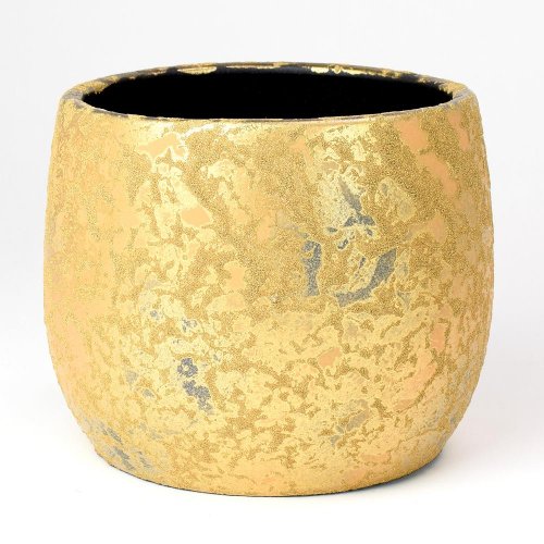 Obal clemente okrúhly zlatý 19,5xv15,5cm /1055435
