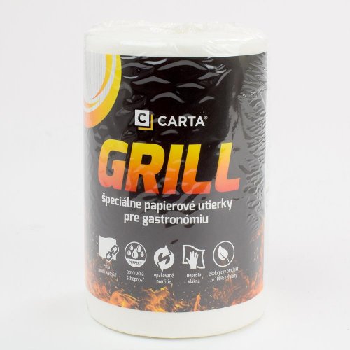 Utierka papierová gril, extra silné , 60ks v rolke