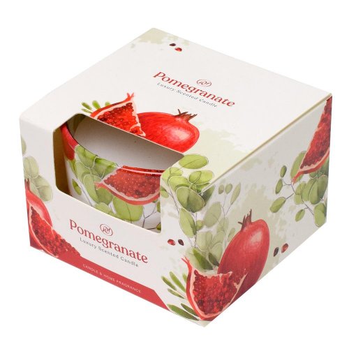 Voň.v skle pomegranate 115gr /puk0001/ 8x8x6cm