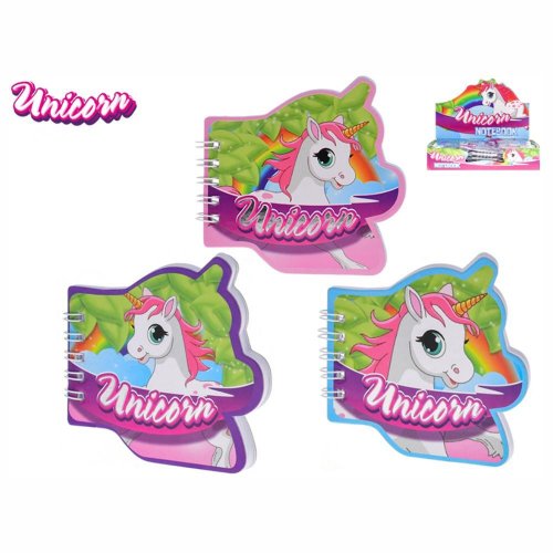 Zápisník unicorn 9cm