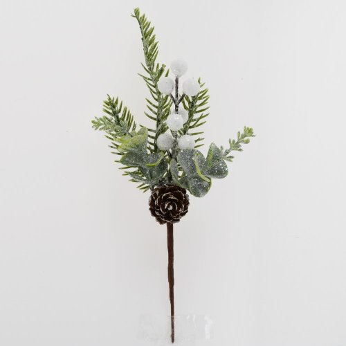 Zápich čečina, eucalyp.,bobule bie., šiška, glit. 23cm