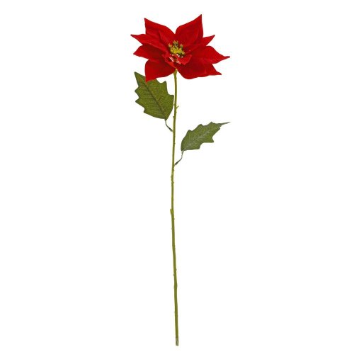 Ks vianočná ruža červená 60cm - Umelé kvety