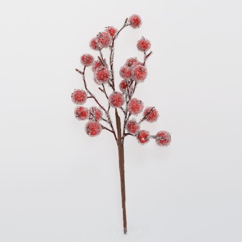 Zápich šípky červené ľadové 34cm - Umelé kvety