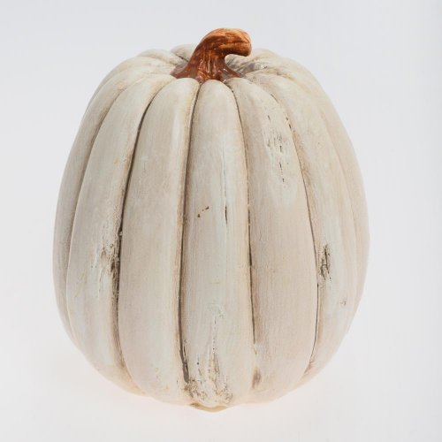 Tekvica bielo -hnedá keramika 12*12*13cm