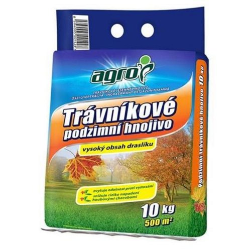 Trávnikové hnojivo 10kg jeseň  vrece/80/