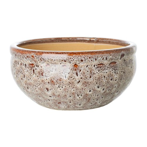 Dcv-0043.s miska beżowa 21 × 21xv11 cm - Aranžérsky materiál