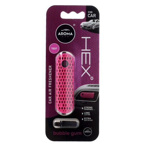 Pevnácenaaroma car hex bubble gum