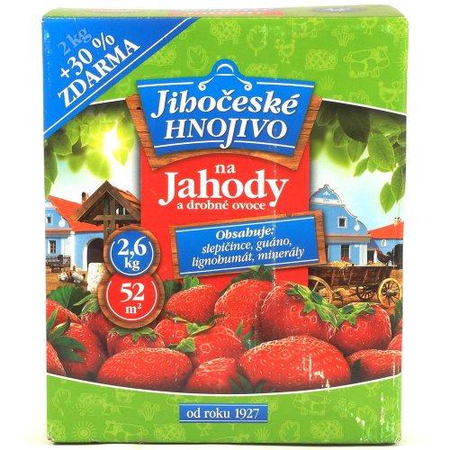 Pevnácenajuhočes.hnoj.na jahody 2,6kg 6/k.