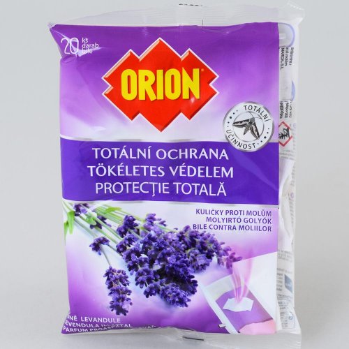 Orion guličky proti moliam 20 x 1.25g