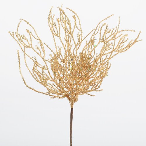 Zápich korál zlatý 26cm