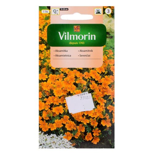 Aksamietnica tenkolistá orange 0,5g