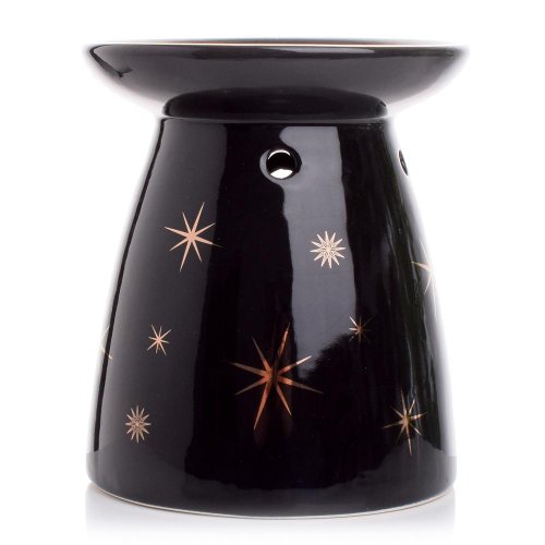 Aromalampa porcelán čierna 11*11*12.6cm super cena