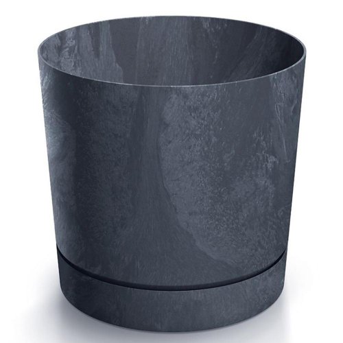 Dpop150e kvetináč tubo p beton antracit 14,8xv14,7cm 1,8l