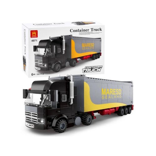 Stavebnica dodávka s návesom