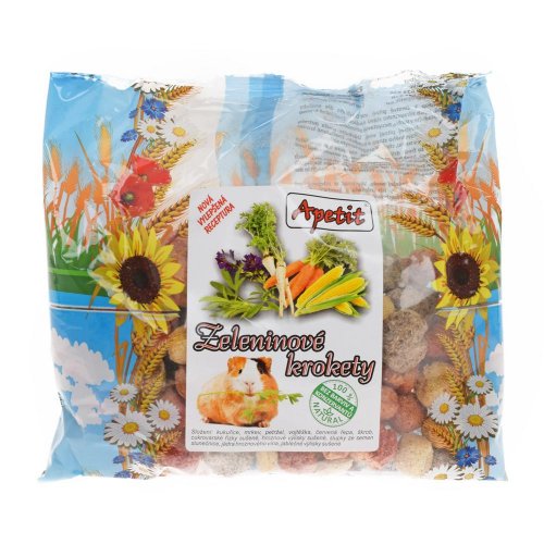 Apetit - hlodavec zeleninové krokety 120 g