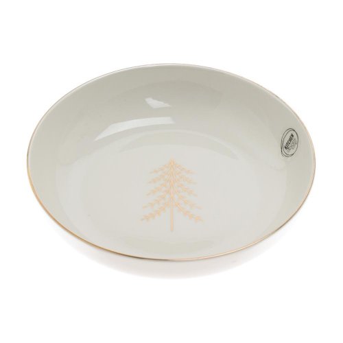 Tanier na polievku porcelán v7/pr.14cm biela so stromovým vzorom so zlatým okrajom - Umelé kvety