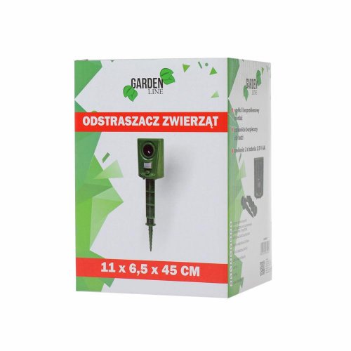 Odpudzovač zvierat so snímačom 11x6,5x45cm *9017