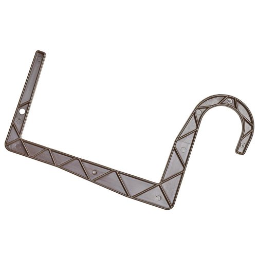 Držiak universal kratší 12cm trubka hnedý