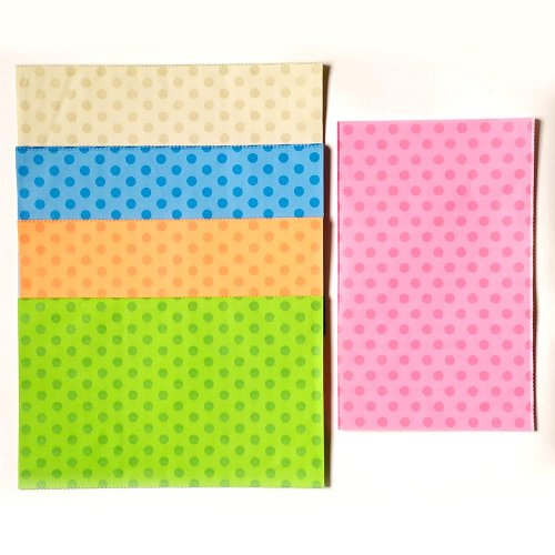 Vrecko mix farba pastel 25x40cm