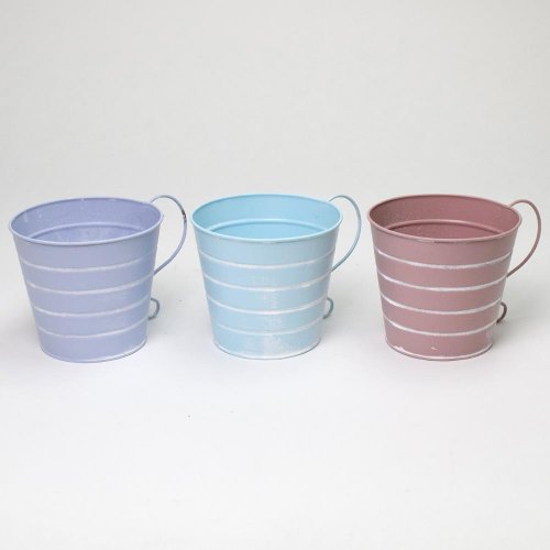 Obal s uchom kov mix 3f pruhy v:13x15cm