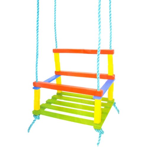 Hojdačka detská drevo farebná/ks