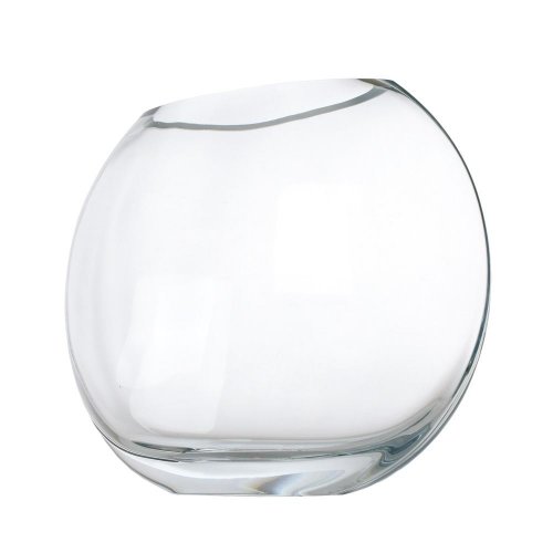 Váza sklo trans. v/v v250 st-26 v24cm