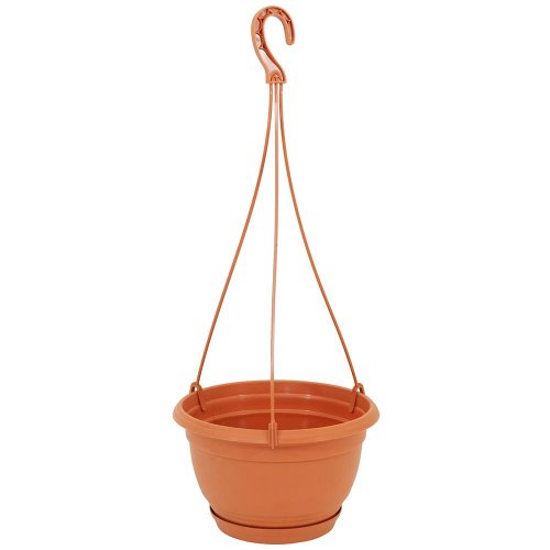 Dagw5 kvetináč+záves agro 27xh16cm/4,5l terakota