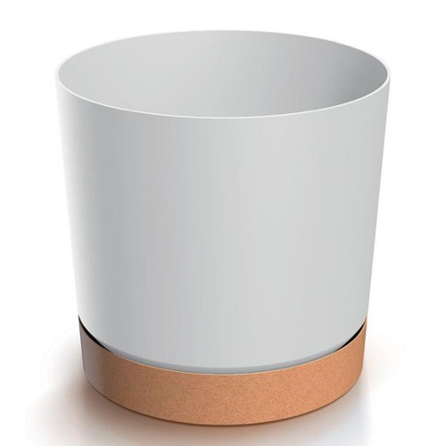 Dpod180 kvetináč tubo pm biely 17,8xv17,5cm