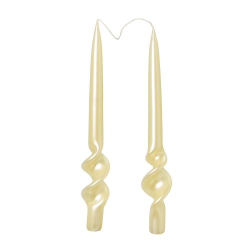 Točená špic blanka met.ecru bal.2ks 27cm