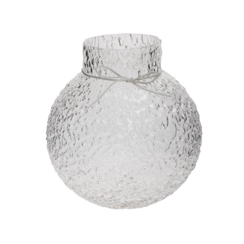 Váza sklo číra 9.5*21.5cm