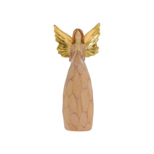 Anjel modliaci hne/zla poly 5,5*3*12,5cm - Vianočné osvetlenie