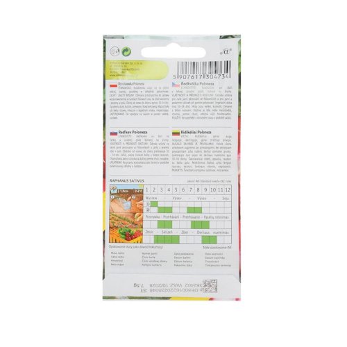 Reďkovka poloneza 7,5g, 50% gratis