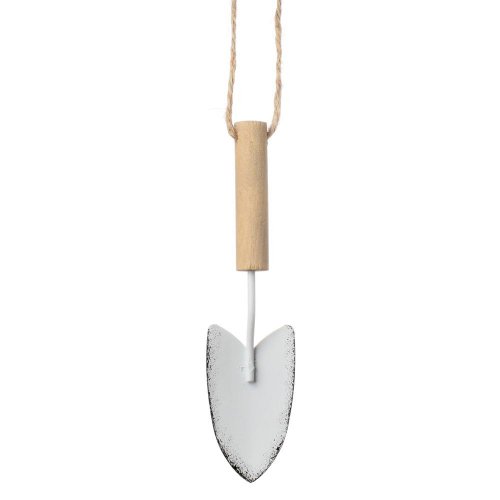 Záves lopatka bie/nat plech 3*13cm - Veľkonočné ozdoby