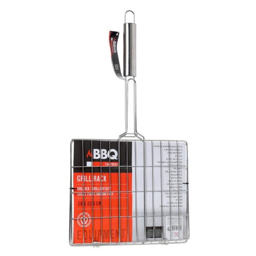 Grilovací rožt hrana s ručkou bbq c83500160 28x22,5cm