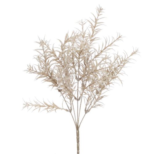 Zápich lístky 39cm zlaté - Vianočné osvetlenie