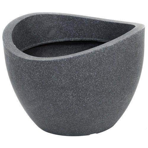 53381 kvetináč schwarz granit 250/50