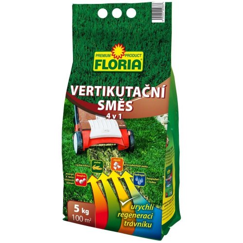 Floria vertikutačná zmes 4v1 5kg voc špeciálna