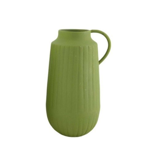 Váza fľaša kovová 19x15x28cm / 111276