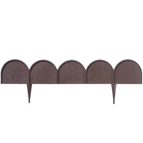 Ikra garden line obruba zatĺkacia hnedá 10mxh9cm