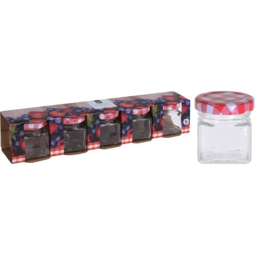 Fľaša sklo 5ks/50ml /v5cm