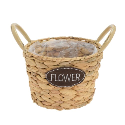 430fl/s obal kôš s ušami plants m 19x13cm - Aranžérsky materiál
