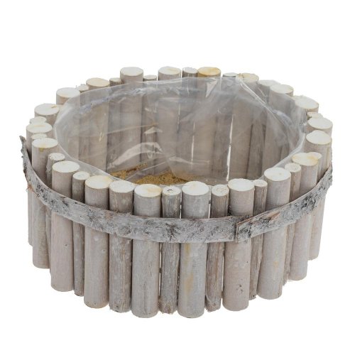 435fl/s obal ovál m drevo 22x22x10cm