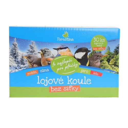 Krmítko- loj.guľa nebalená v krabici 30x90g
