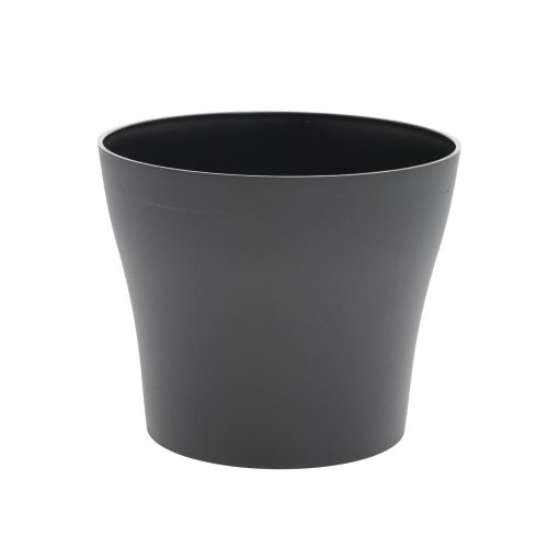 Obal tulipán mat antracit 19xv16cm